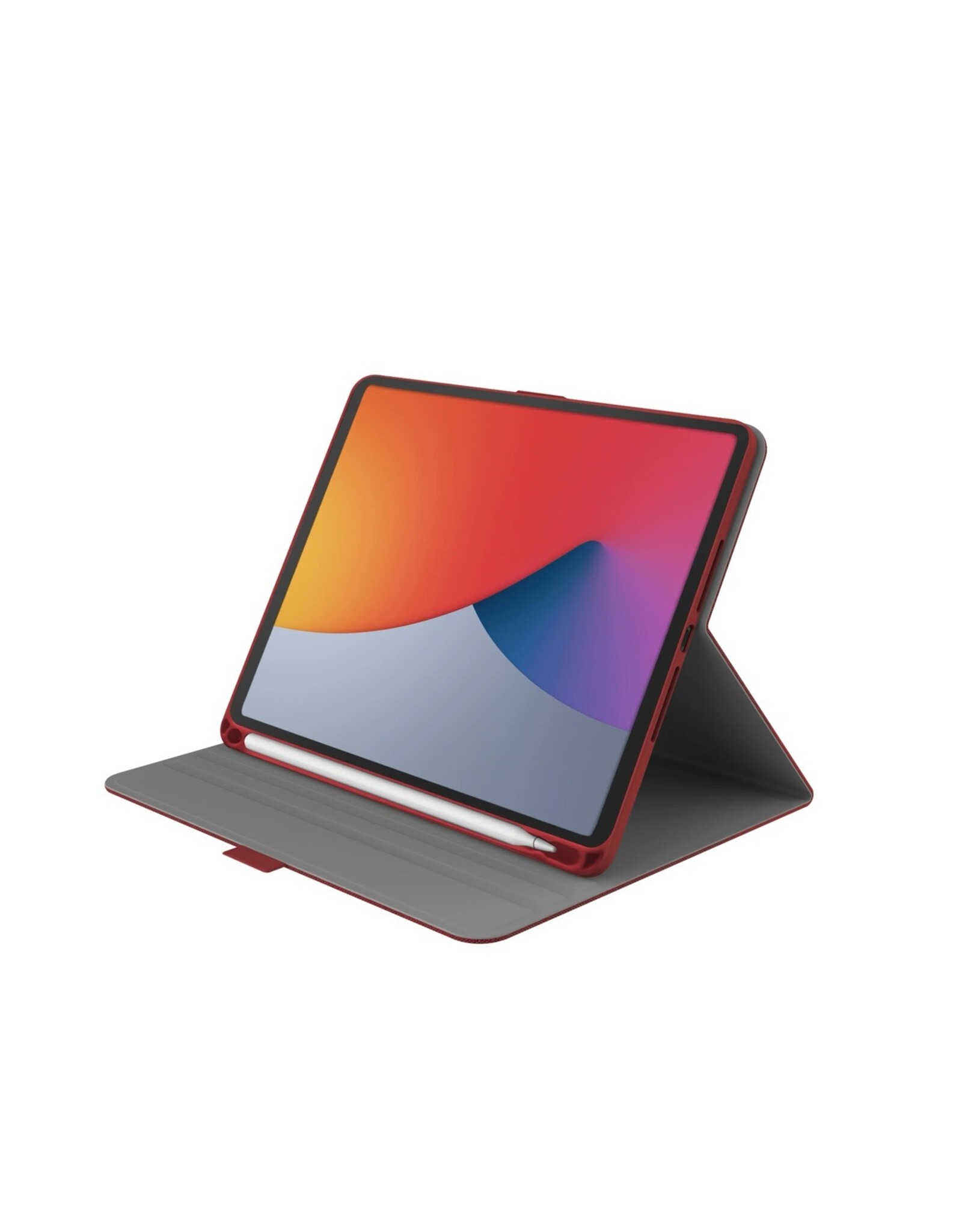 Cygnett Cygnett Tekview case suits iPad Mini 6th Gen/A17 Pencil Holder 360º  Protection Multiple Viewing Angles - Red