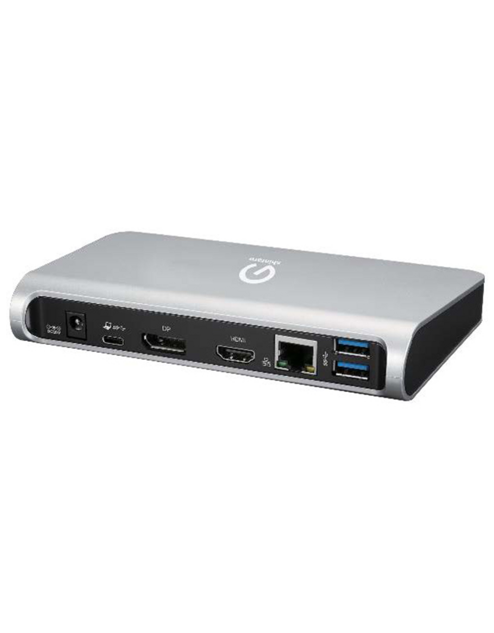Shintaro Shintaro USB-C Blazer Dock & Charge Station with HDMI, DP (Displayport), USB-C x 1, USB 3.0 x 3, RJ45 Ethernet, 3.5mm AUX, DC power jack (Host 1 x USB-C 3.0) supports USB-C PD up to 60W