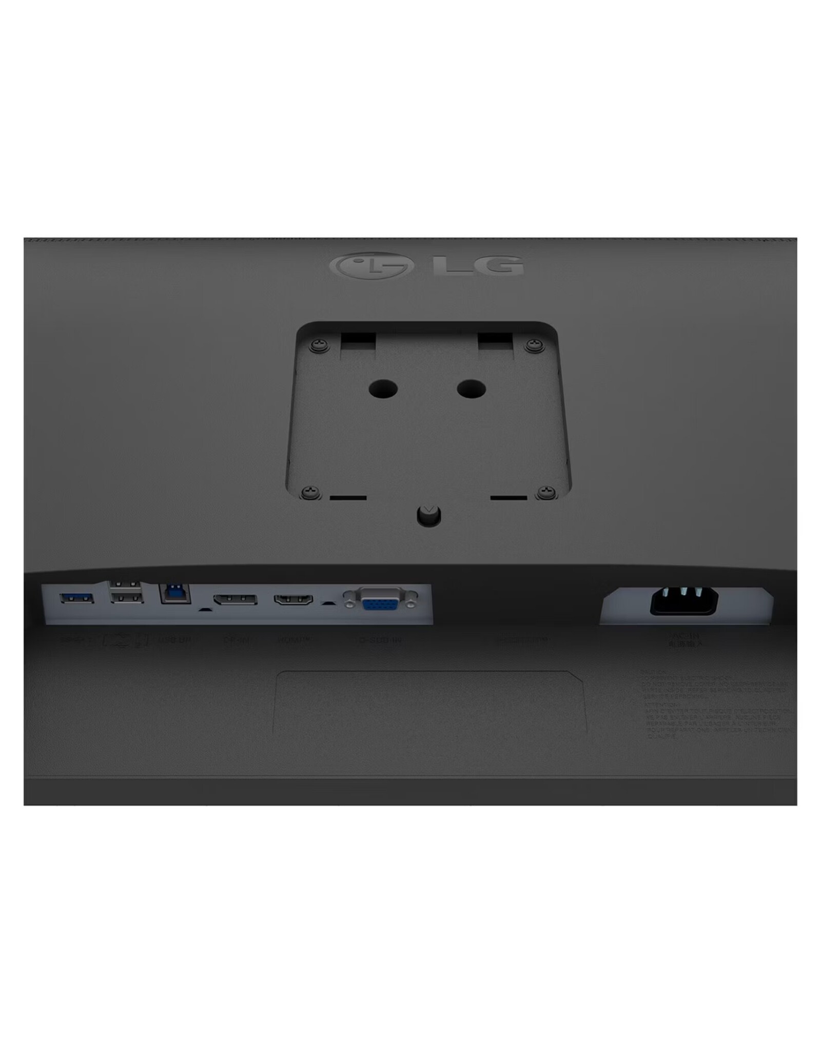 LG LG 27" Full HD LCD Display - 16:9 - Matte Black - In-plane Switching (IPS) Technology - 1920 x 1080 - 16.7 Million Colours - 250 cd/m² - 5 ms - Speakers - Swivel, Height, Tilt, Pivot - HDMI - VGA - DisplayPort - VESA Mount Compatible