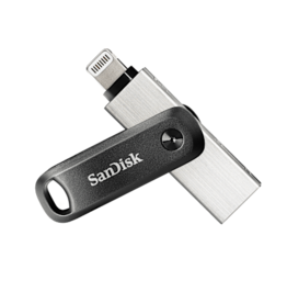 Sandisk SanDisk iXpand 128GB Flash Drive, Grey, iOS, USB 3.0