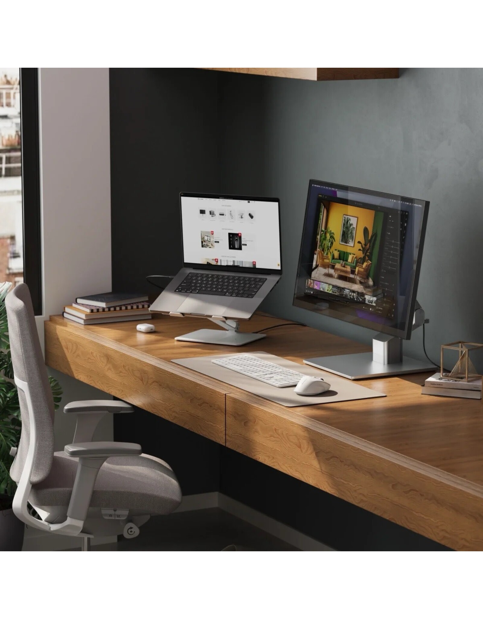 ALOGIC ALOGIC Clarity Fold Touch 27" UHD 5K Display with 65w USB-C PD and Touchscreen