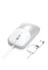 Satechi Satechi Slim LX USB-C Wired Mouse - Silver