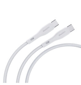 Kore Kore 240w Braided USB-C to USB-C 1.5m Cable - White
