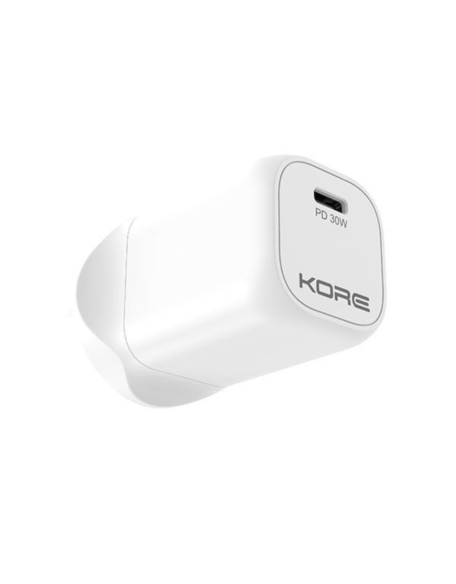 Kore Kore Wall Charger 30W GaN Single USB-C Port - White