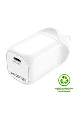 Kore Kore Wall Charger 30W GaN Single USB-C Port - White