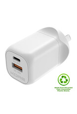 Kore Kore Wall Charger 35W GaN Dual USB-A & USB-C Port - White
