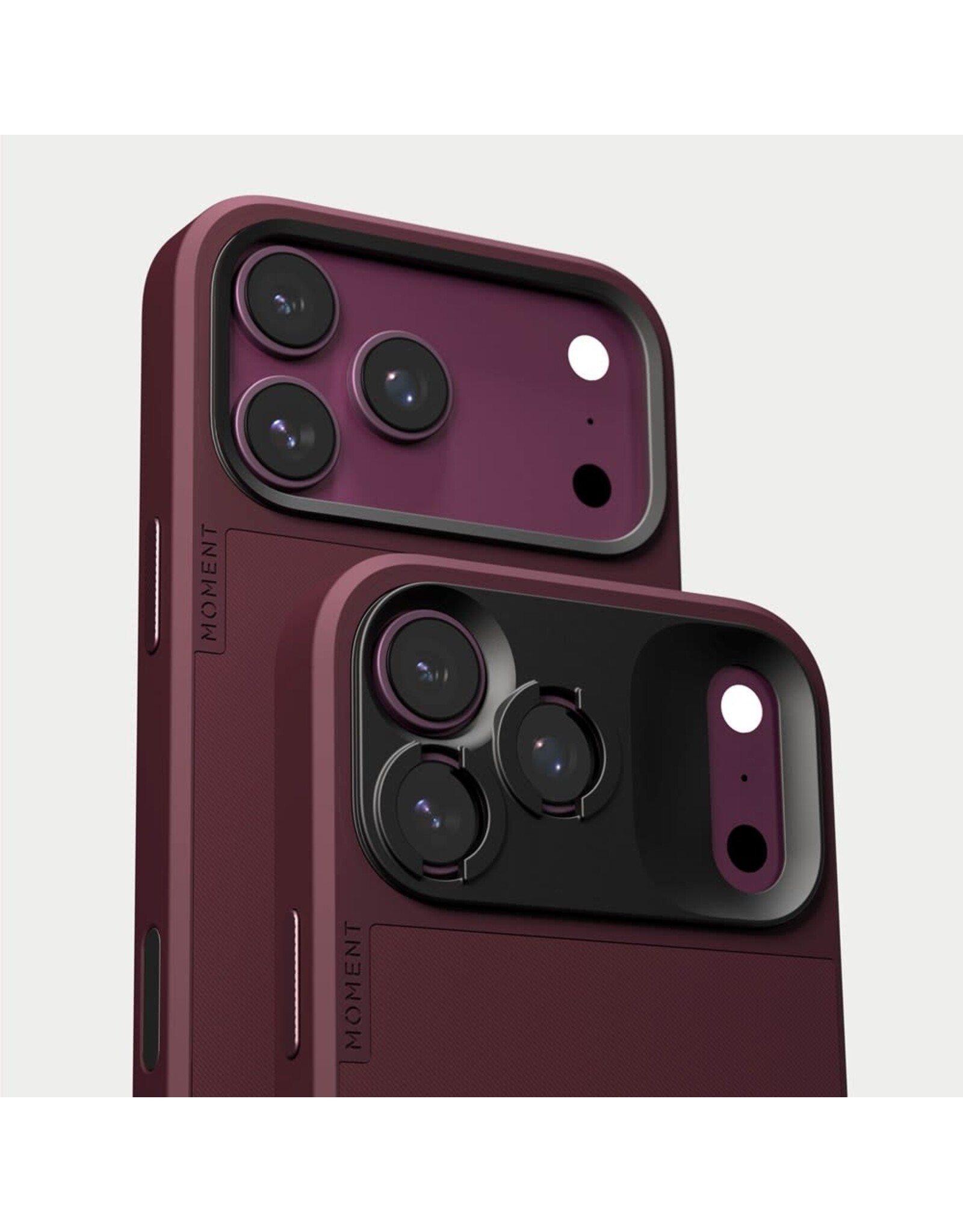 Moment Moment - Camera Case II - iPhone 18 Pro - Burgundy