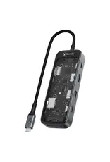 Bon.elk Bon.elk Vision Long-Life USB-C To 8-In-1 Multiport Hub - Clear