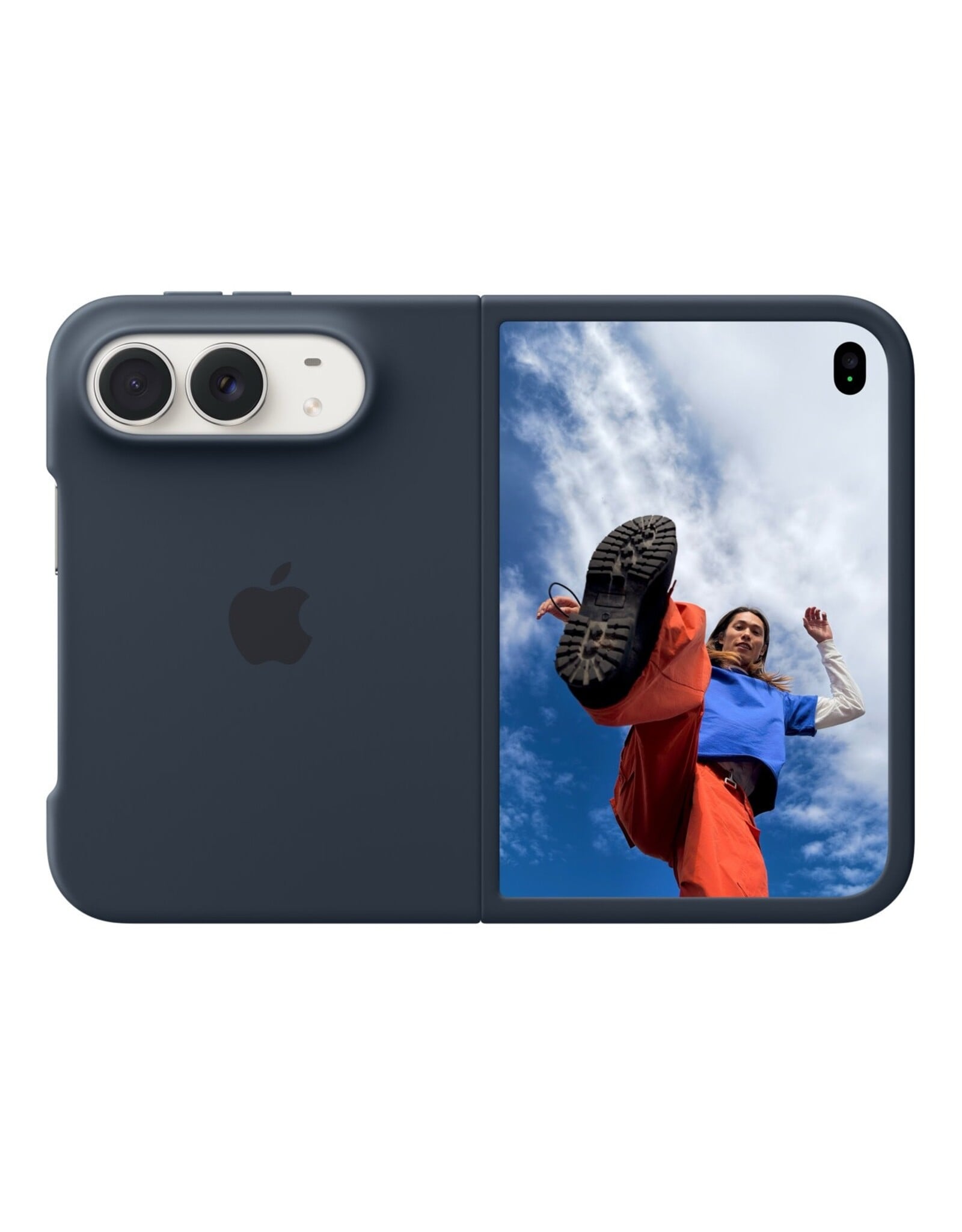 Apple iPhone Duo Case - Navy Blue