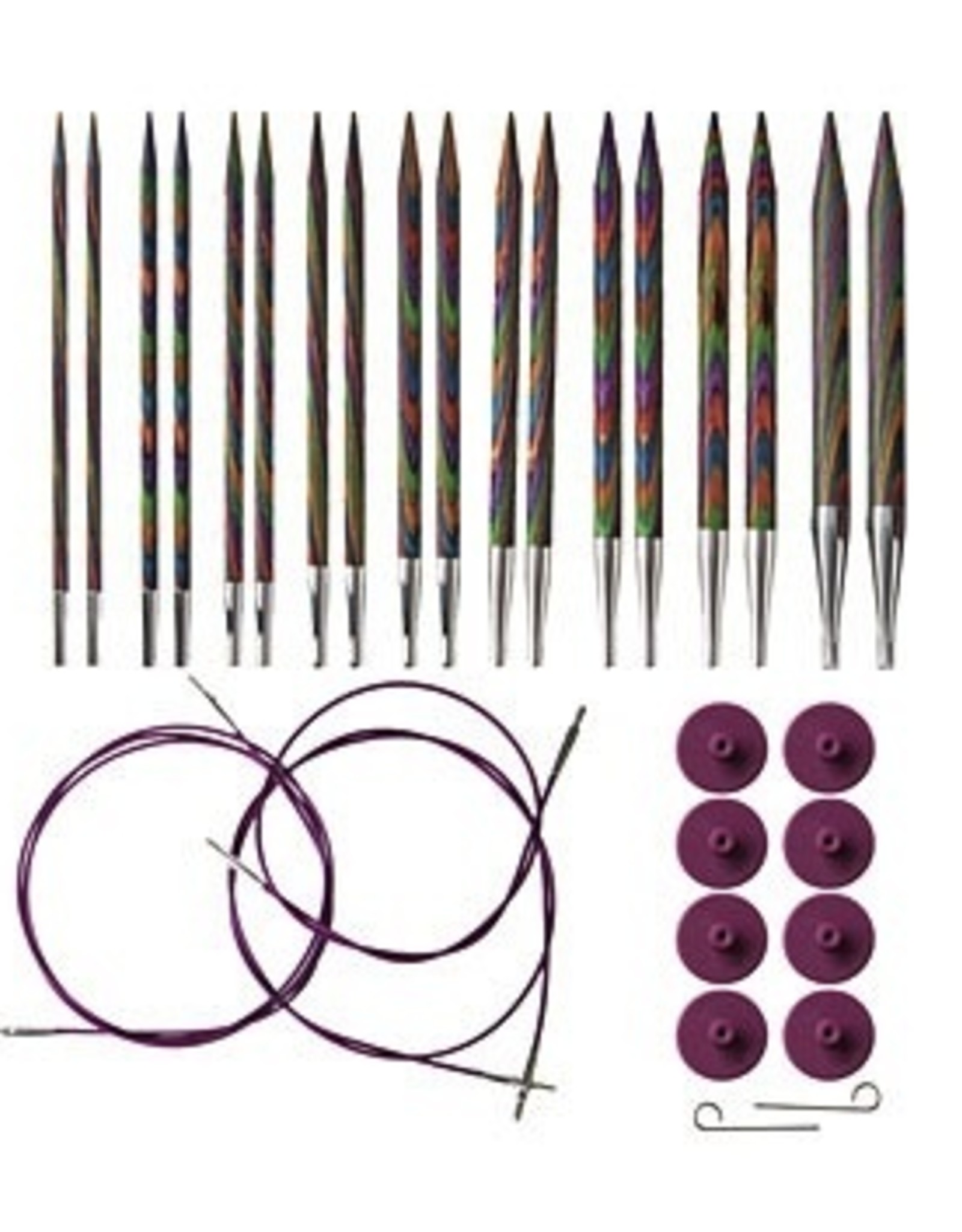 Knitpicks Rainbow IC Set US 4-11 by KnitPicks