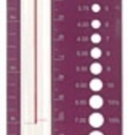 Knitpicks Knitting Needle View Sizer