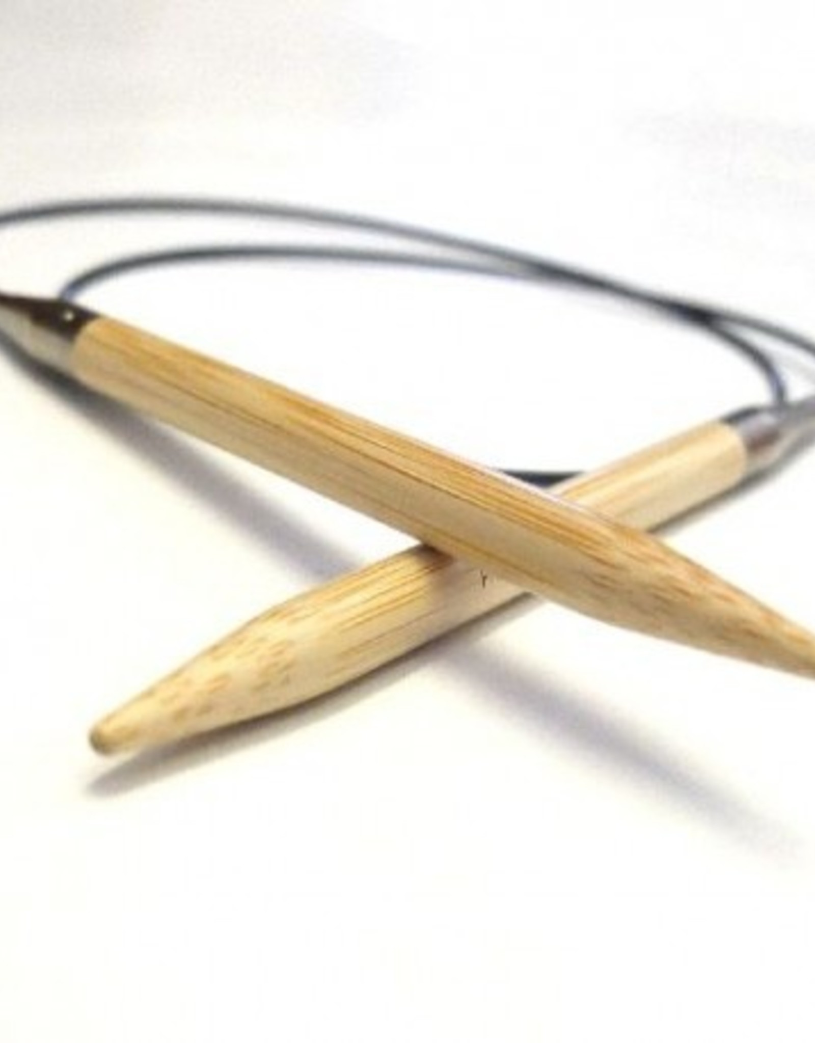 Bamboo circular knitting needles are very smooth to the touch and