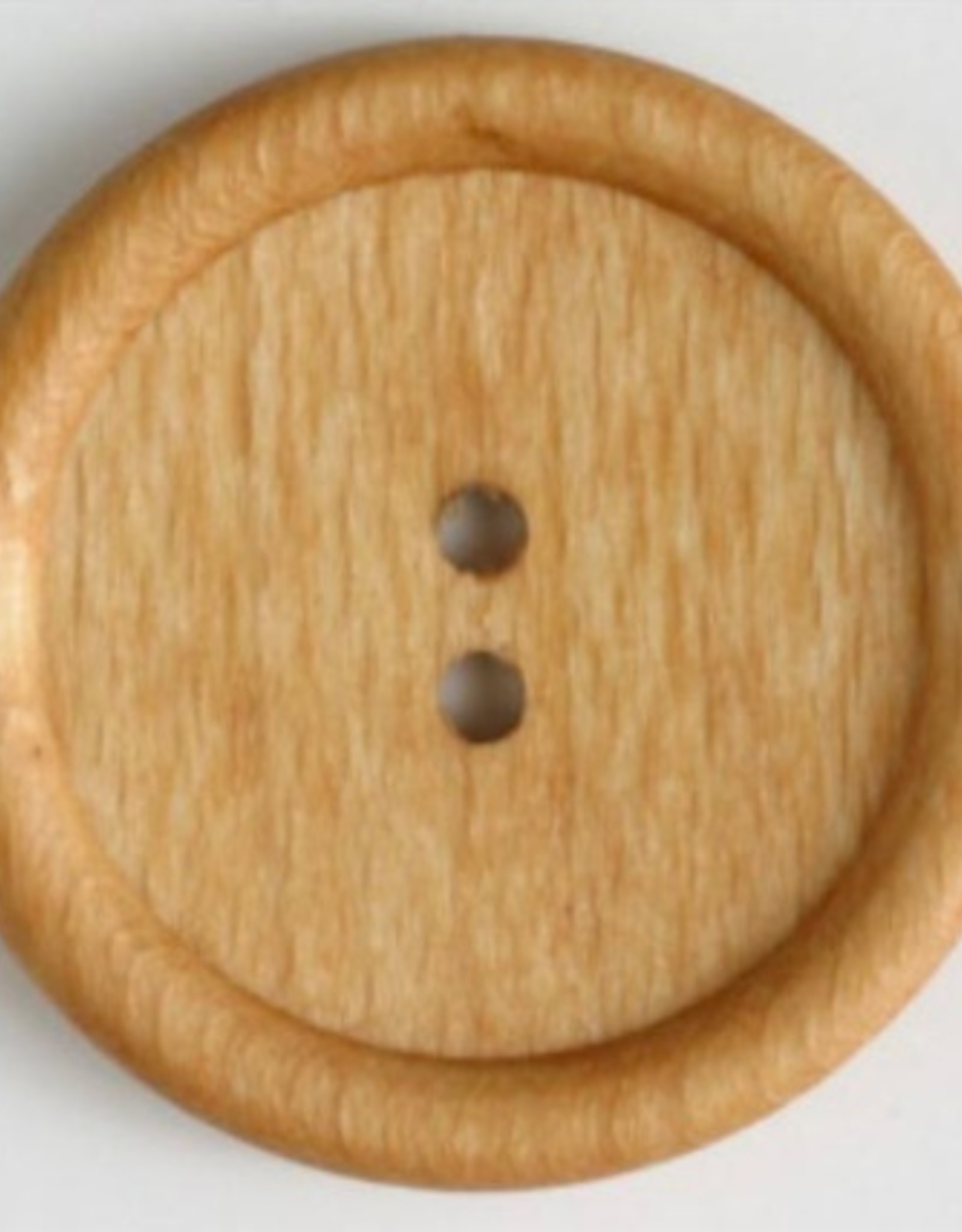 Dill Wood Button 45mm - Natural
