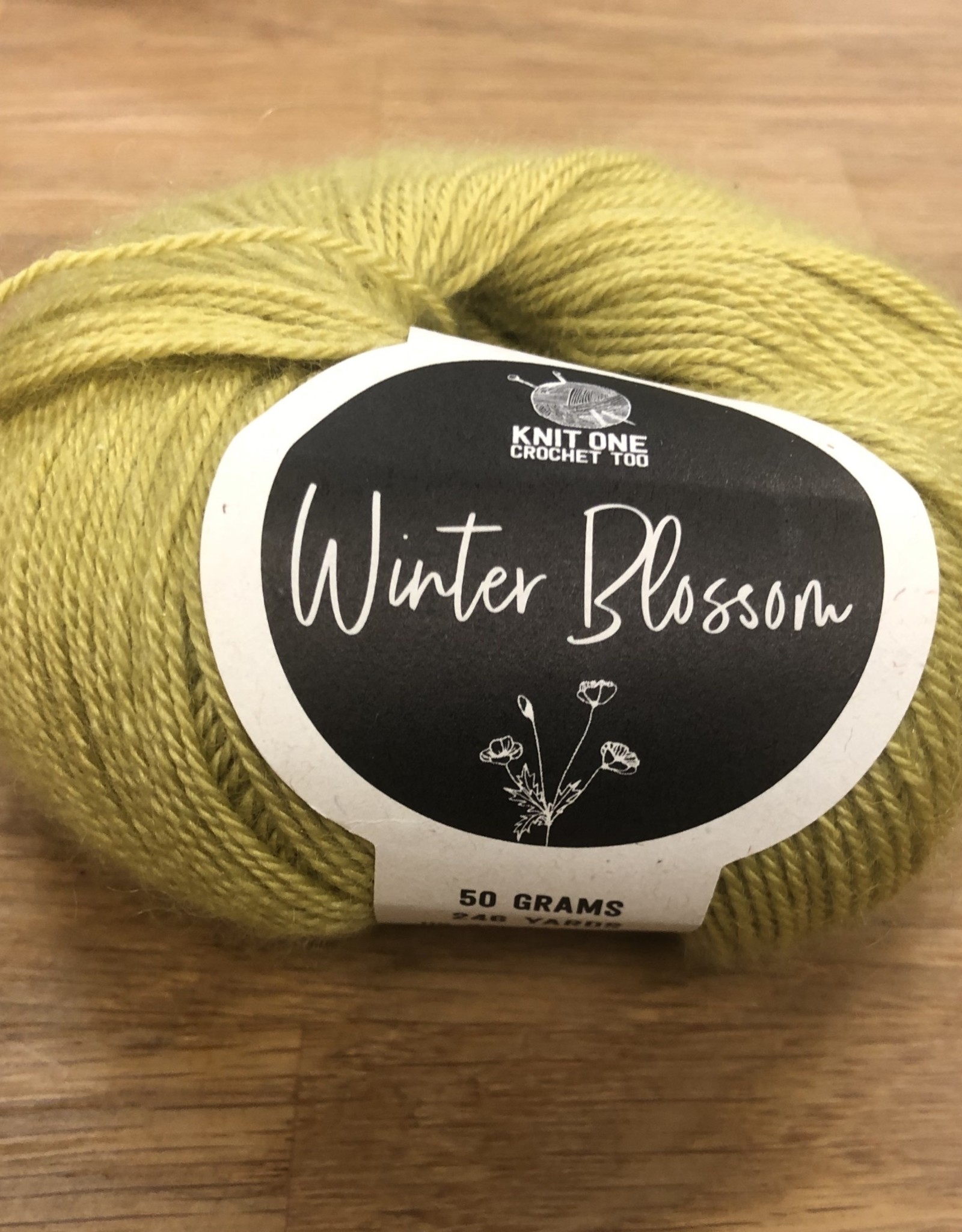 Winter Blossom – Knit One, Crochet Too