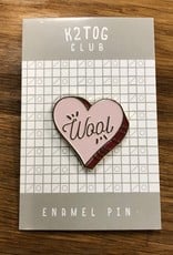 K2TOG Club Enamel Pins