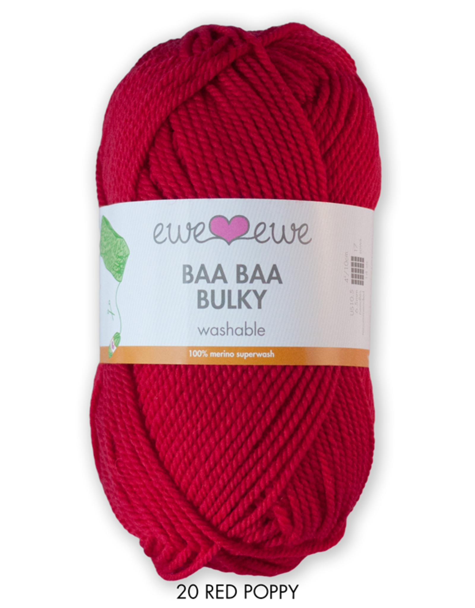 Ewe Ewe Baa Baa Bulky by Ewe Ewe Yarns Color Group 2