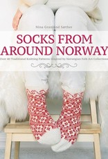 Trafalgar Books Socks From Around Norway by Nina Granlund Nina Granlund Sæther