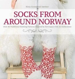 Trafalgar Books Socks From Around Norway by Nina Granlund Nina Granlund Sæther
