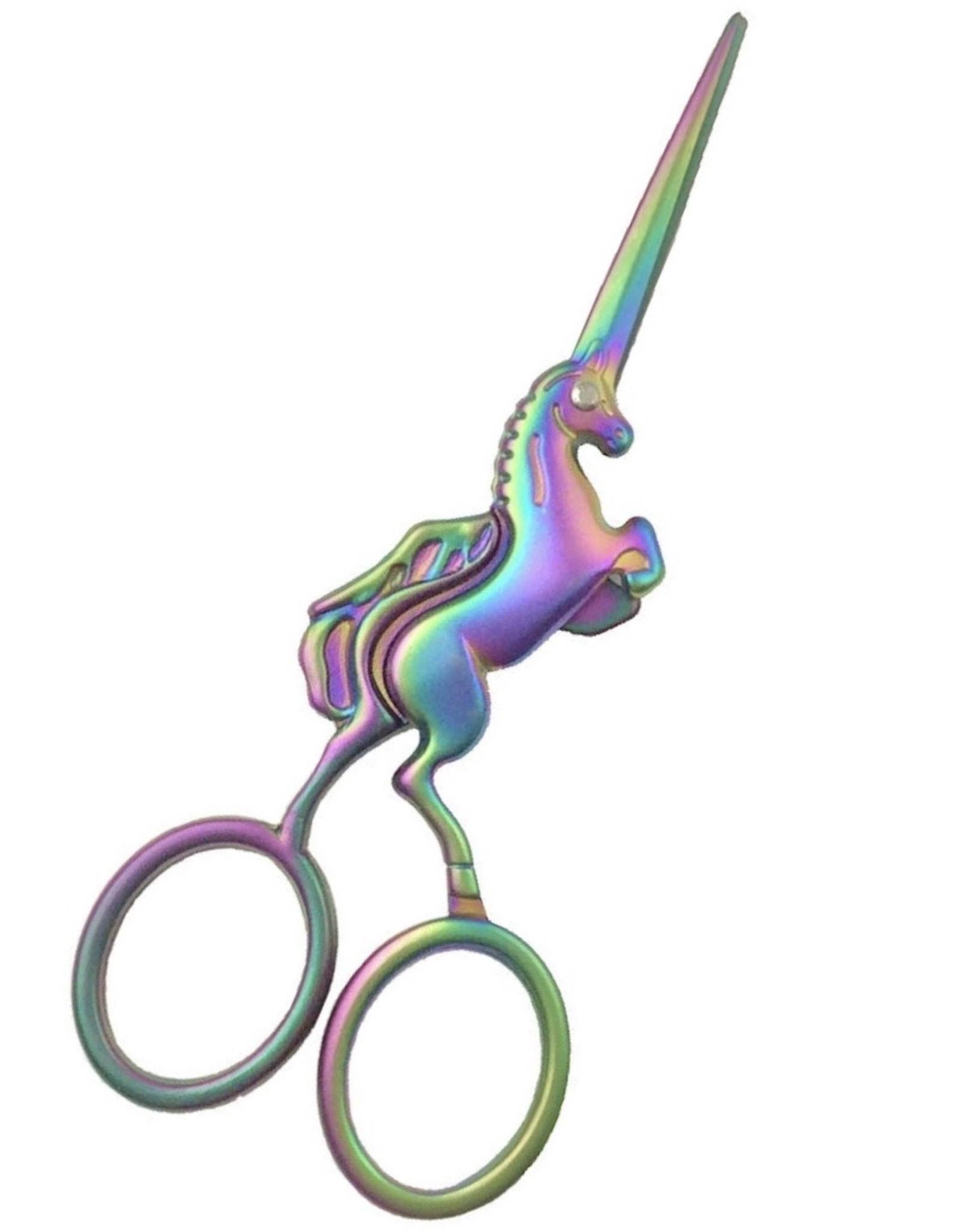 Iridescent Unicorn Embroidery Scissors