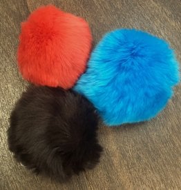 Bryson Distributing Rabbit Fur Pom Pom 3"