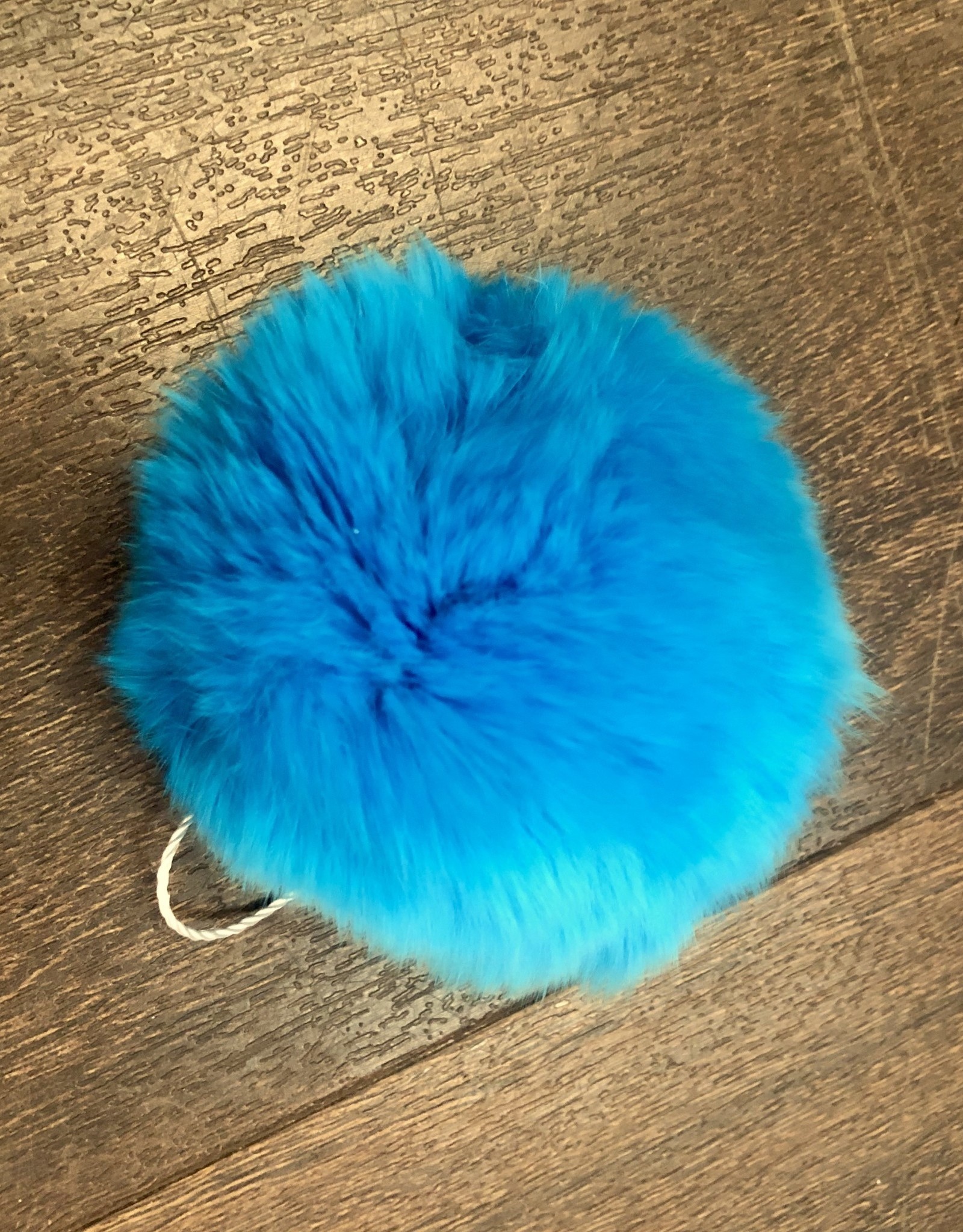 Bryson 3 Rabbit Fur Pom Poms Red 519