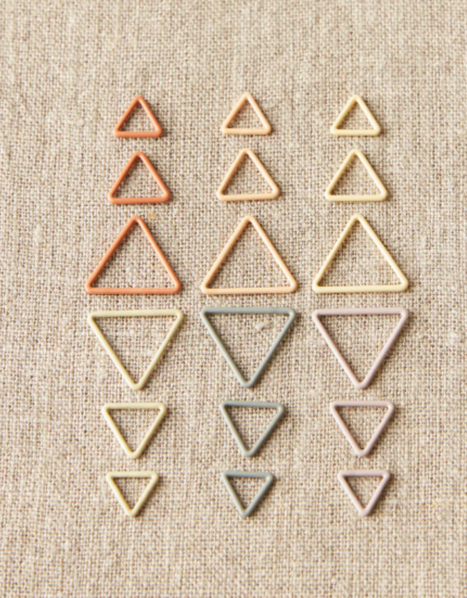 Cocoknits Earth Tones Triangle Stitch Markers by Cocoknits