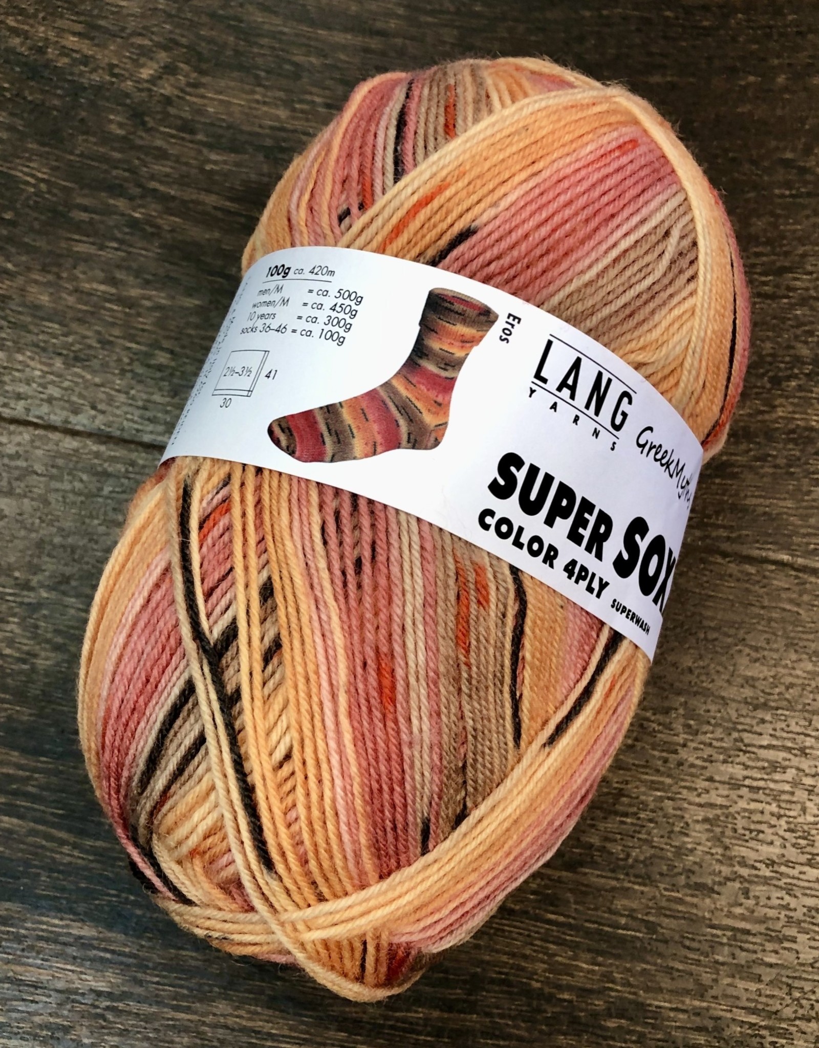 Lang Yarns Super Soxx 4-ply  by Lang Yarns