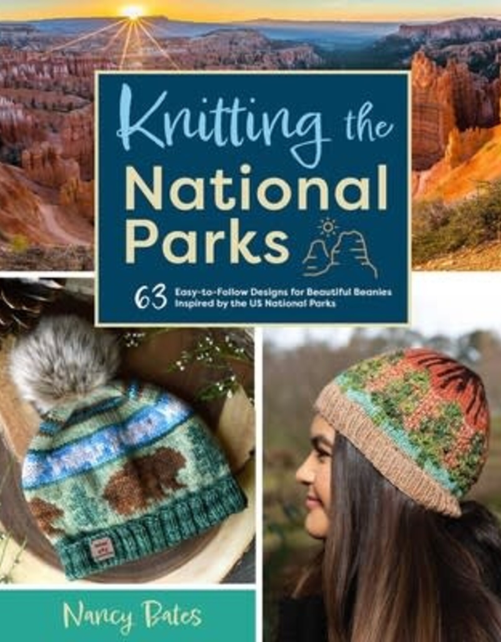 Simon & Schuster Knitting the National Parks by Nancy Bates