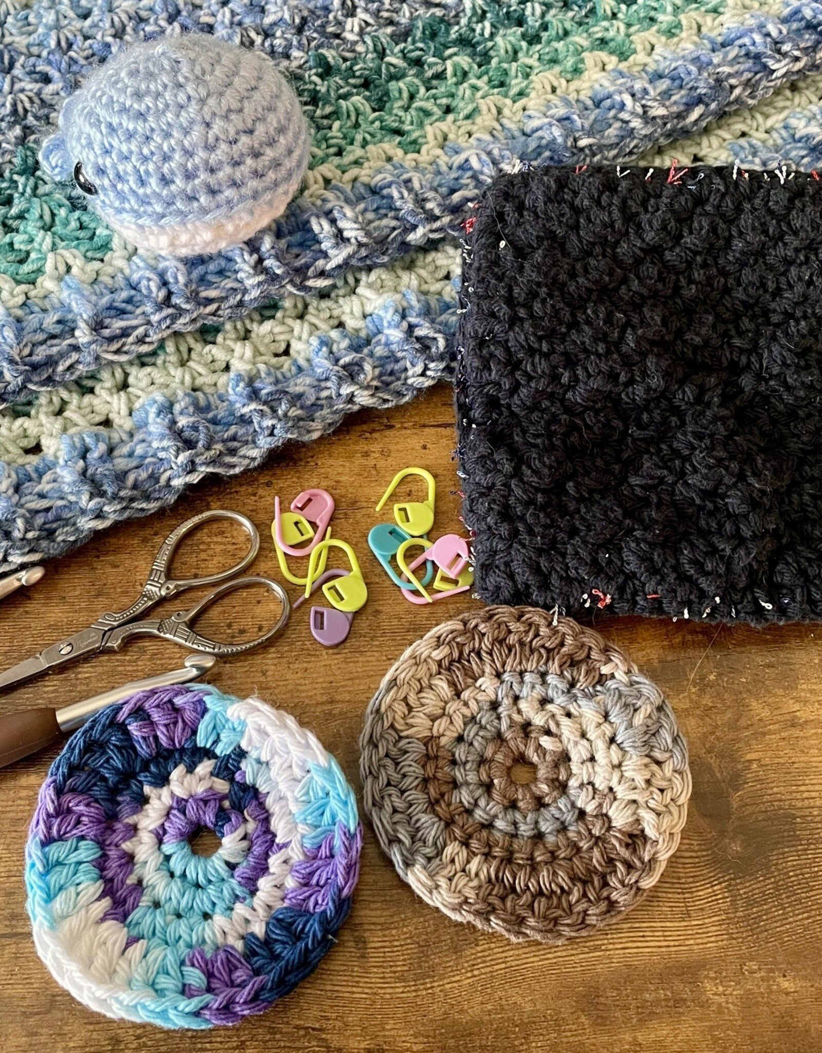 Crochet 101 - Saturdays, June 15 & 22, 10am-12pm