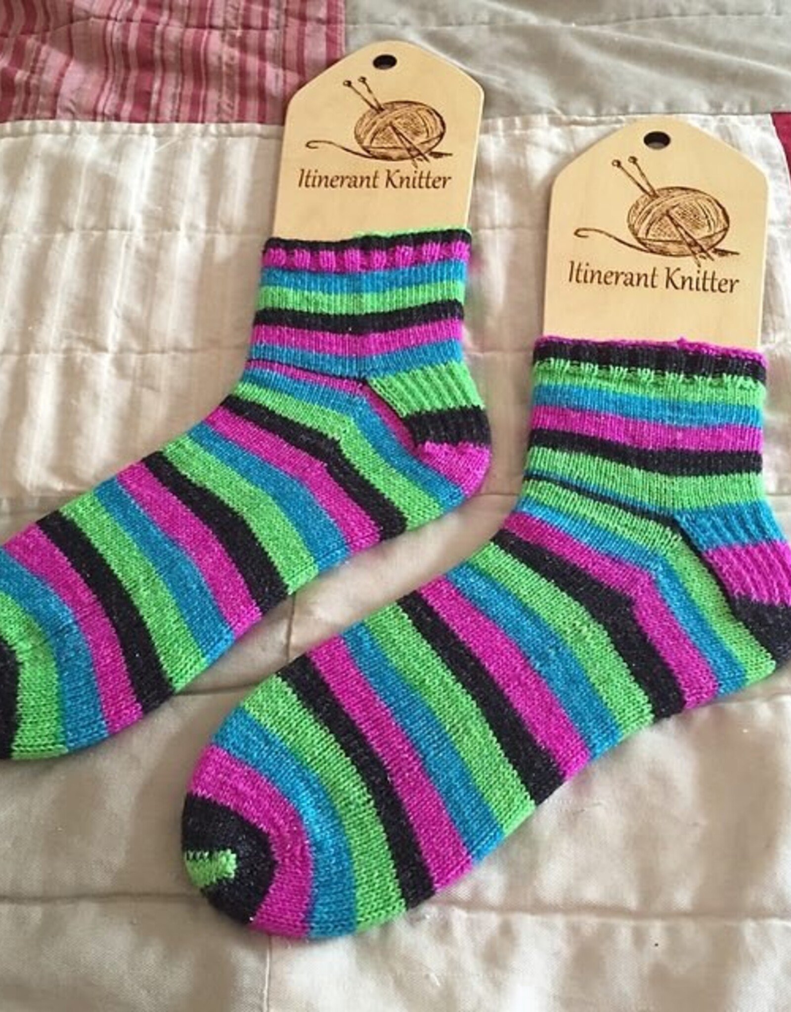 Cuff Down Beginning Sock - Saturdays, August 3, 10, & 17, 1:30-3:30pm