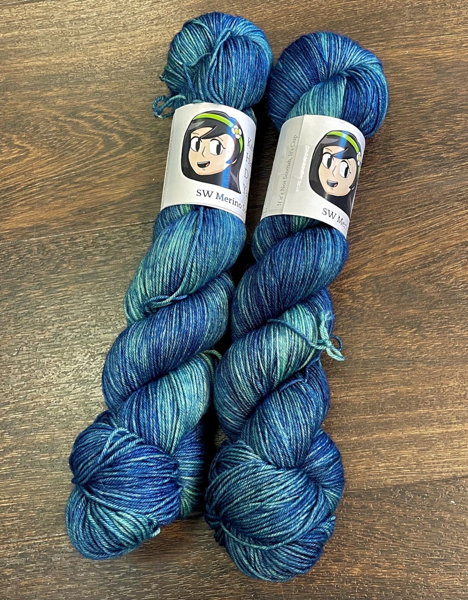 Keenan Hand Dyed Yarn Superwash Sock by Keenan Hand Dyed Yarn Color Set 1