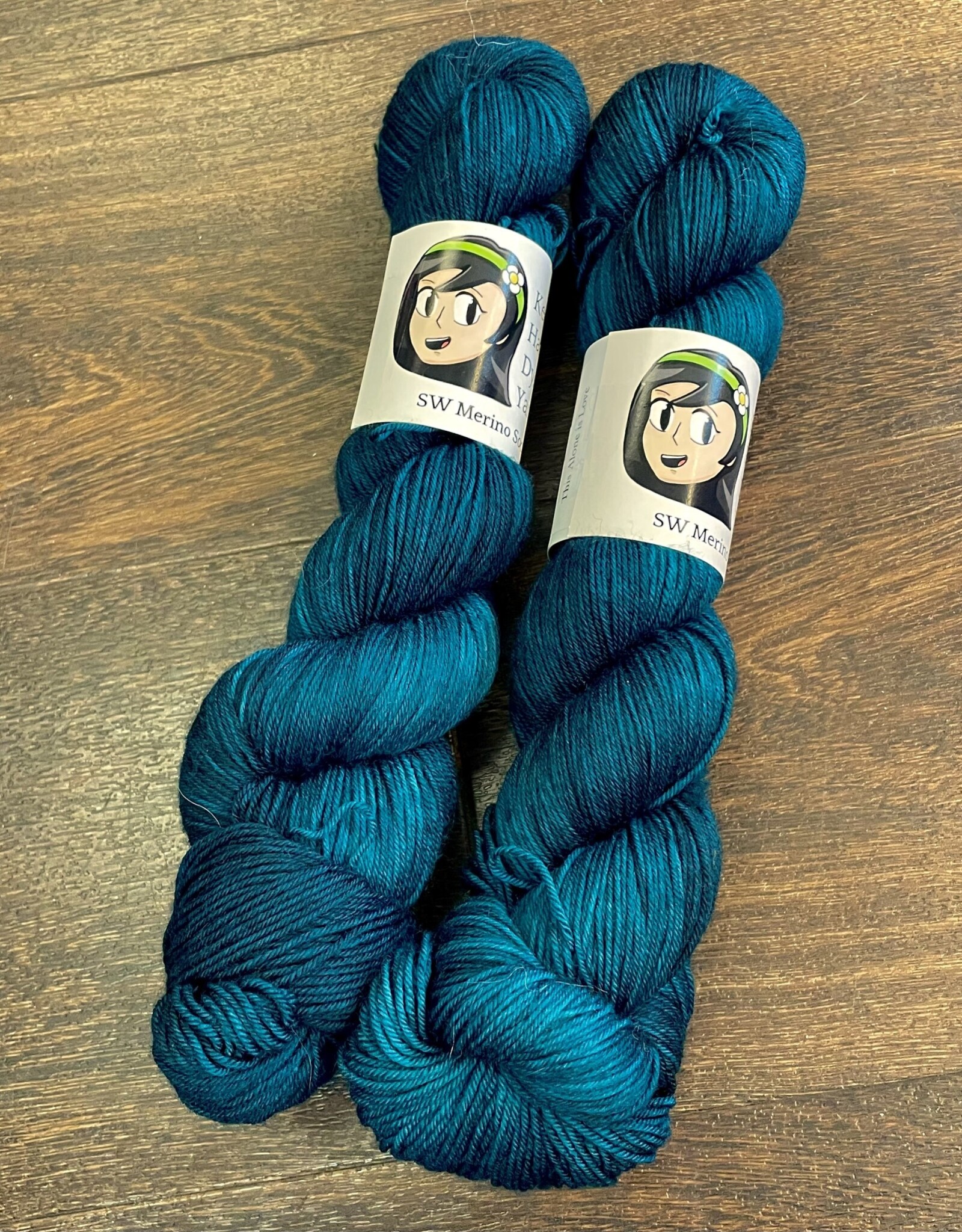 Keenan Hand Dyed Yarn Superwash Sock by Keenan Hand Dyed Yarn Color Set 2