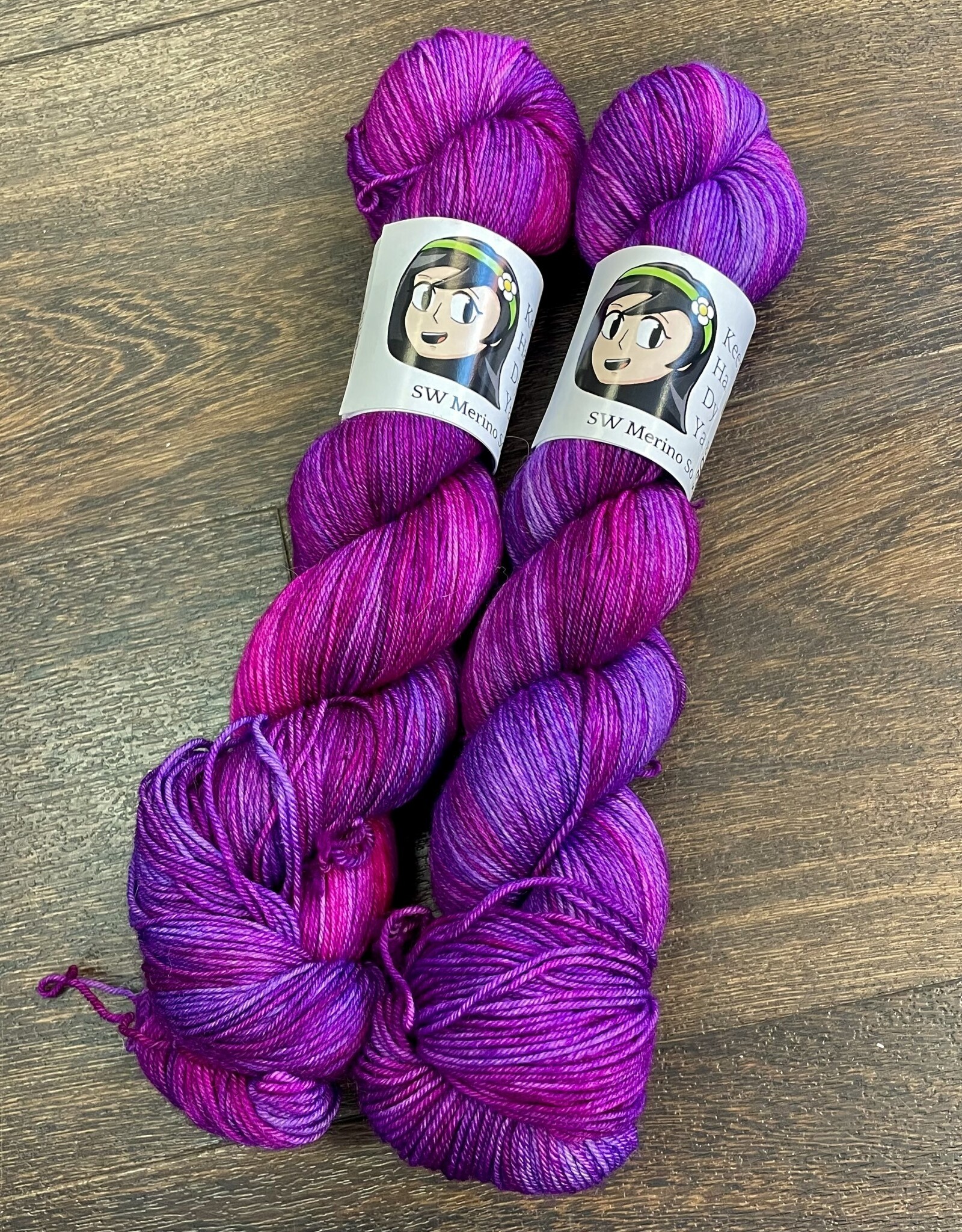 Keenan Hand Dyed Yarn Superwash Sock by Keenan Hand Dyed Yarn Color Set 2