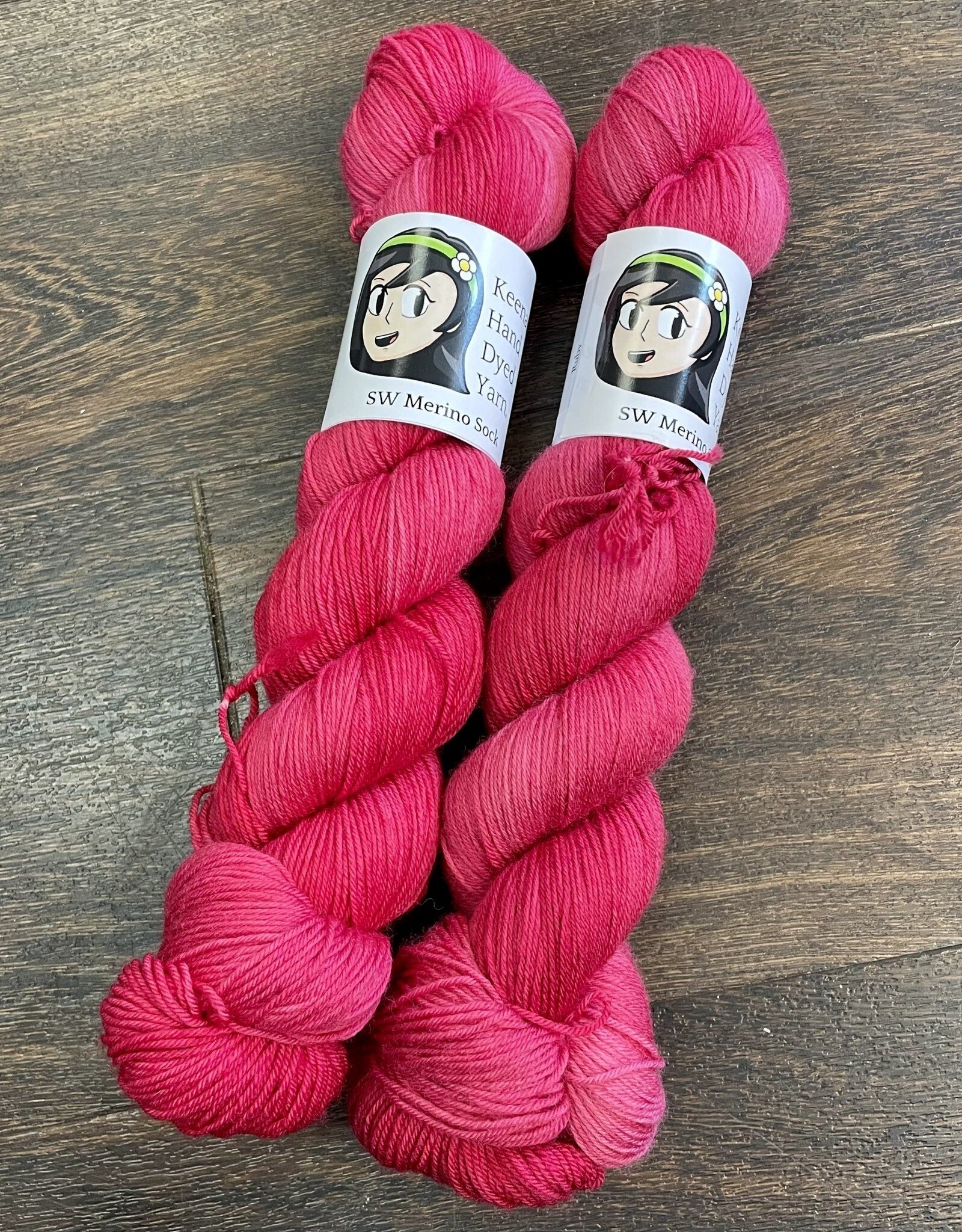 Keenan Hand Dyed Yarn Superwash Sock by Keenan Hand Dyed Yarn Color Set 2