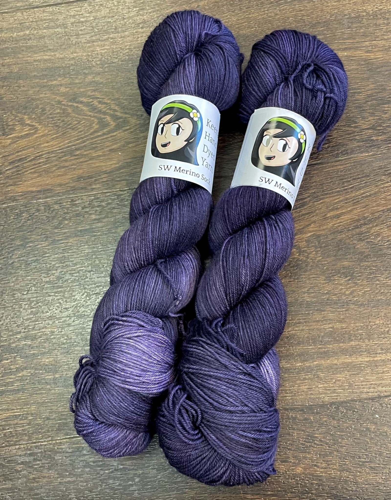 Keenan Hand Dyed Yarn Superwash Sock by Keenan Hand Dyed Yarn Color Set 1