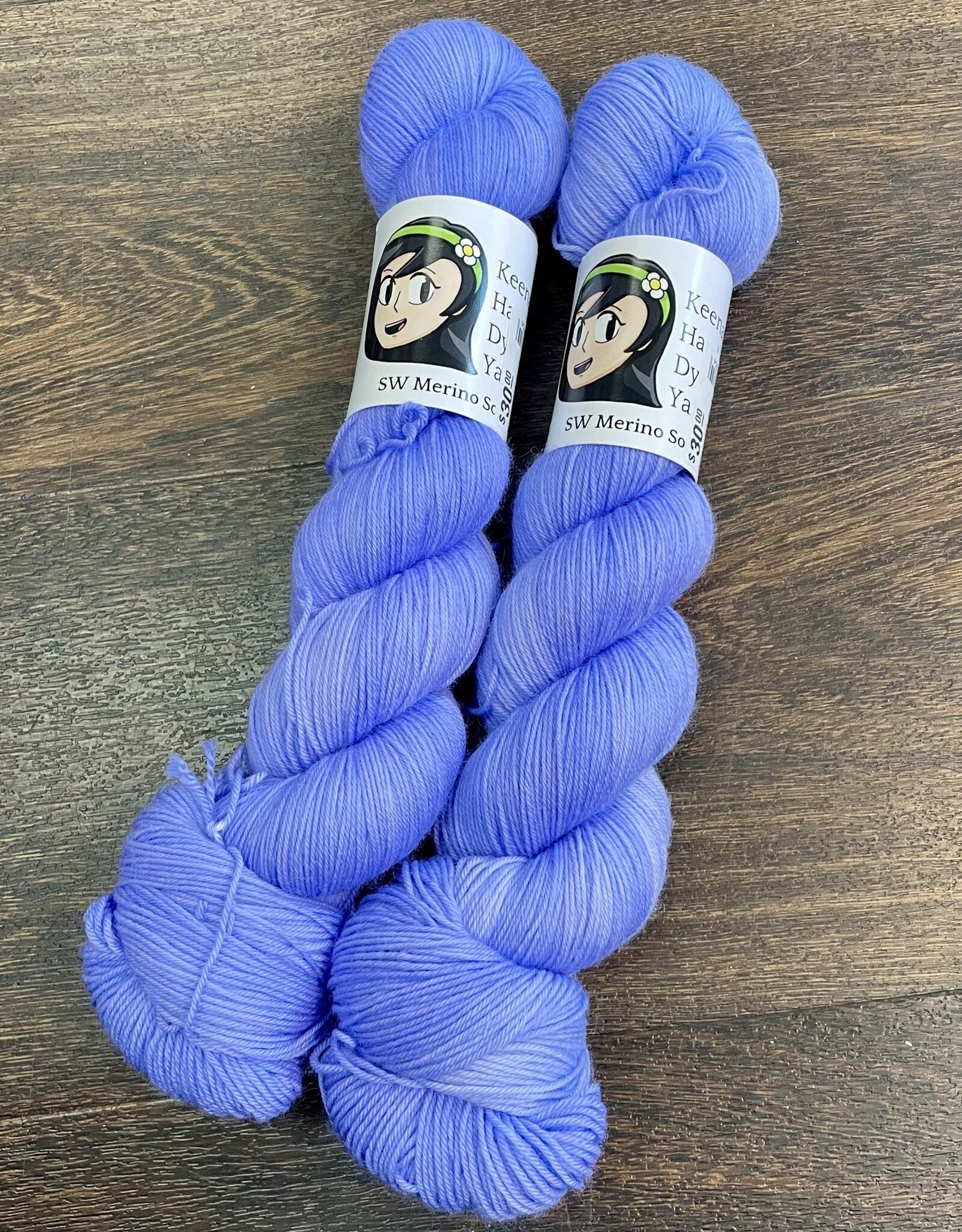 Keenan Hand Dyed Yarn Superwash Sock by Keenan Hand Dyed Yarn Color Set 2