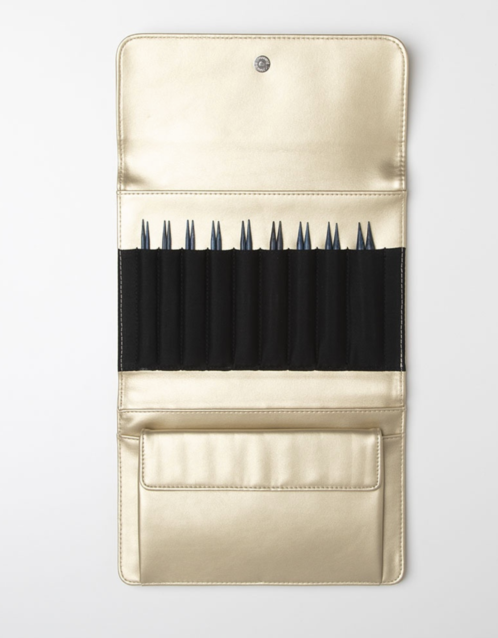Knitpicks Blue & Gold Interchangeable Needle Clutch Set by Knitpicks