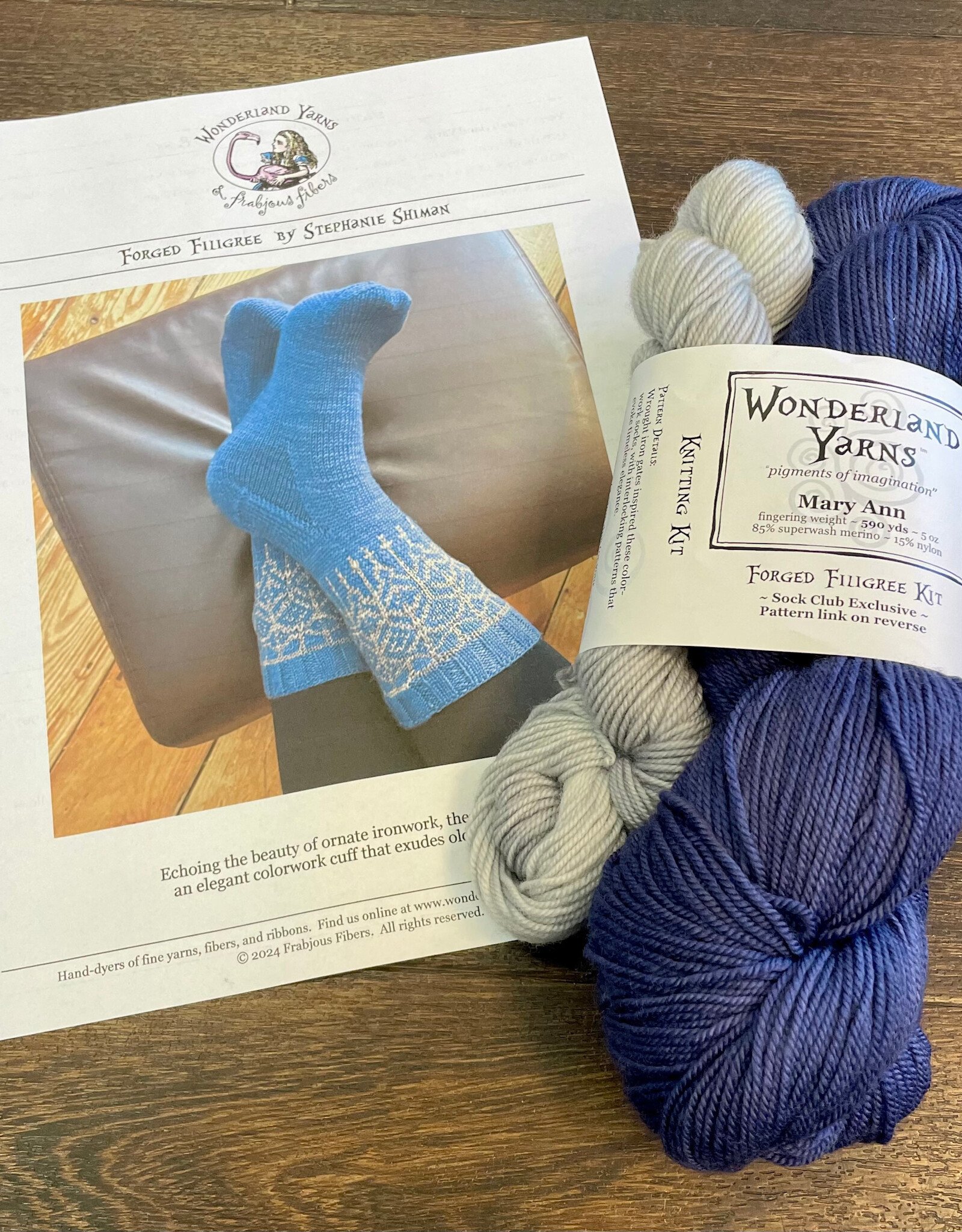 Wonderland Yarn Wonderland Yarns Sock Club
