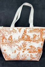 Bonnie Bischoff Woodland Tote with Zipper