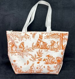 Bonnie Bischoff Woodland Tote with Zipper