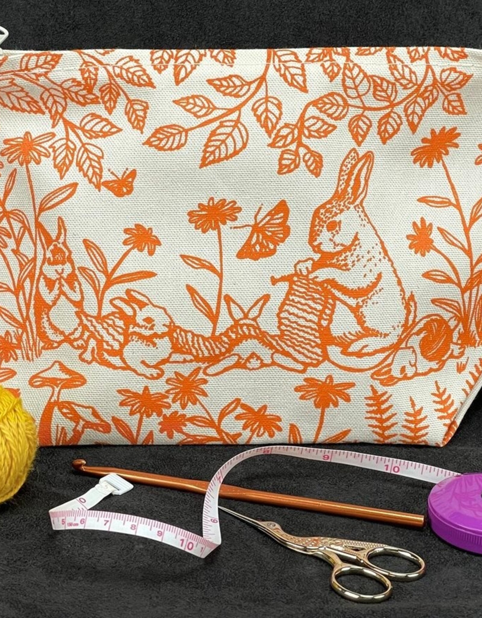Bonnie Bischoff Woodland Large Zip Pouch