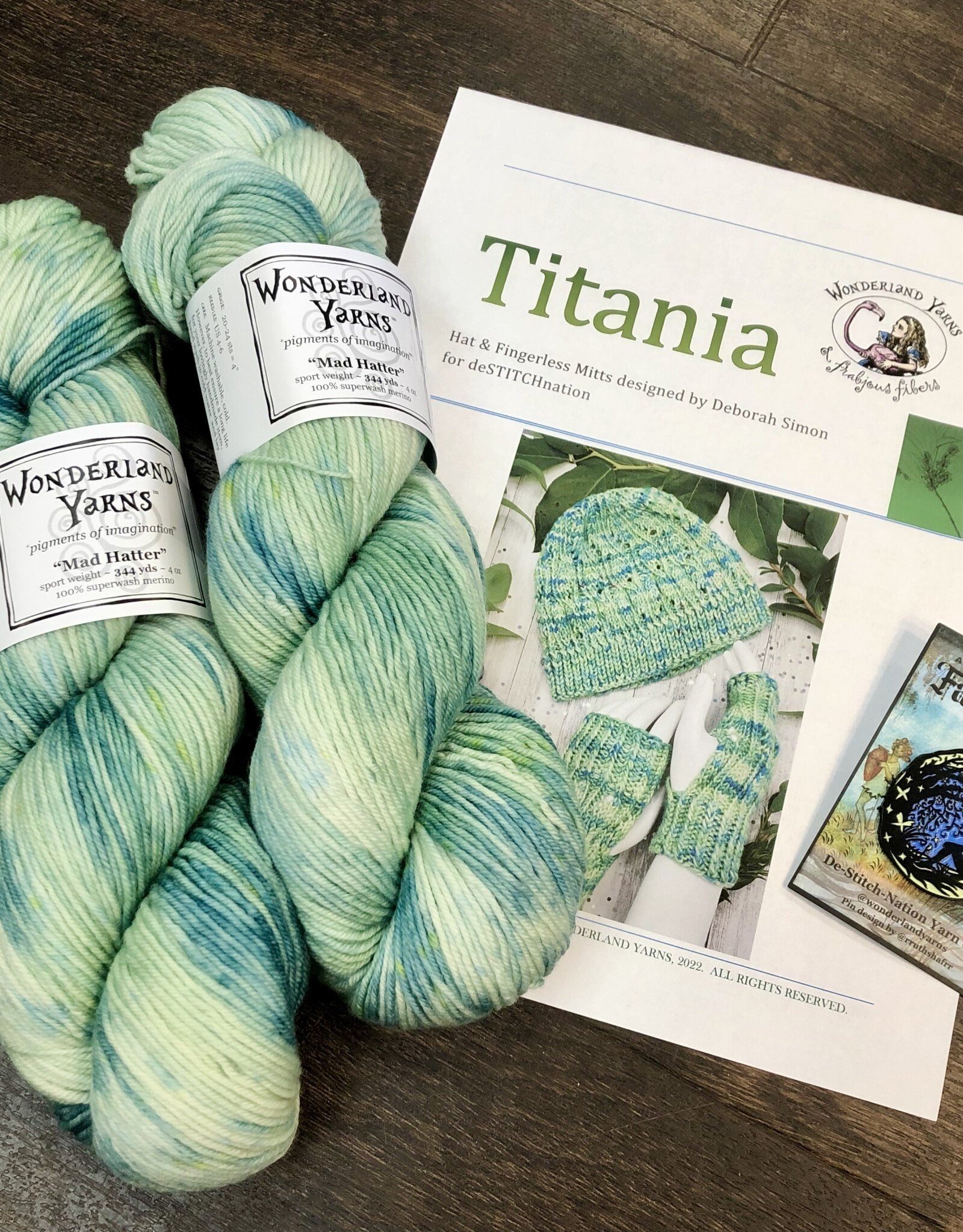 Wonderland Yarn Wonderland Color of the Month:  deSTITCHnation