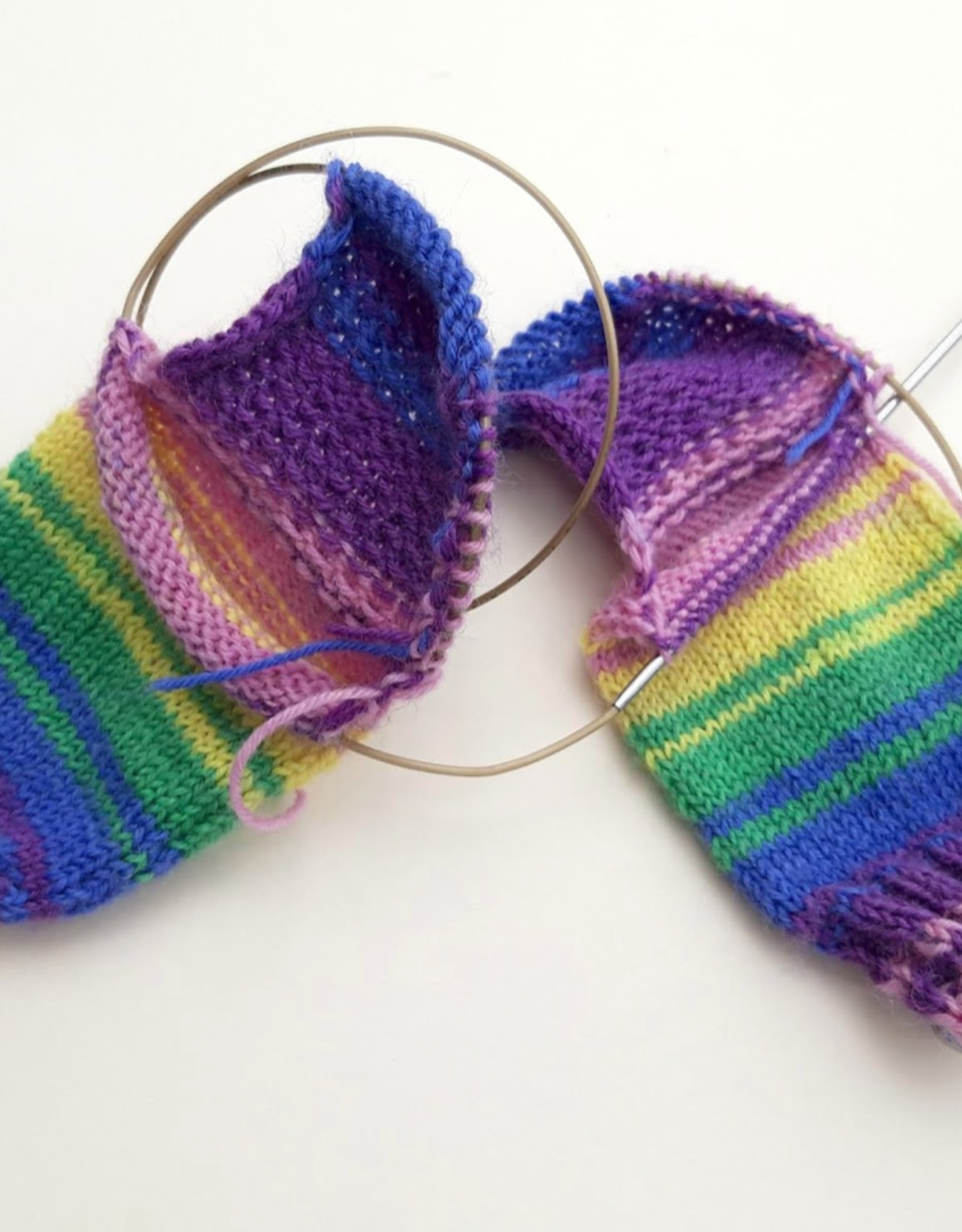 Two-at-a-Time Socks - Thursdays, July 3, 10, & 17, 2-4 pm