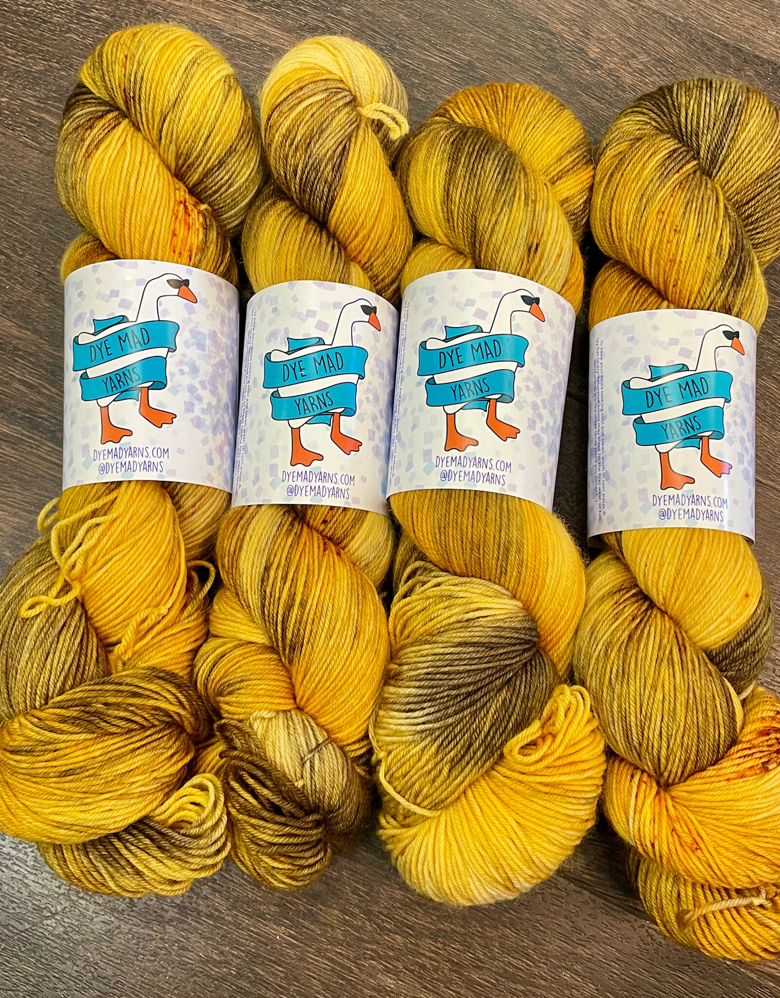 Dye Mad Yarns Chester Sock by Dye Mad: Tarot Series