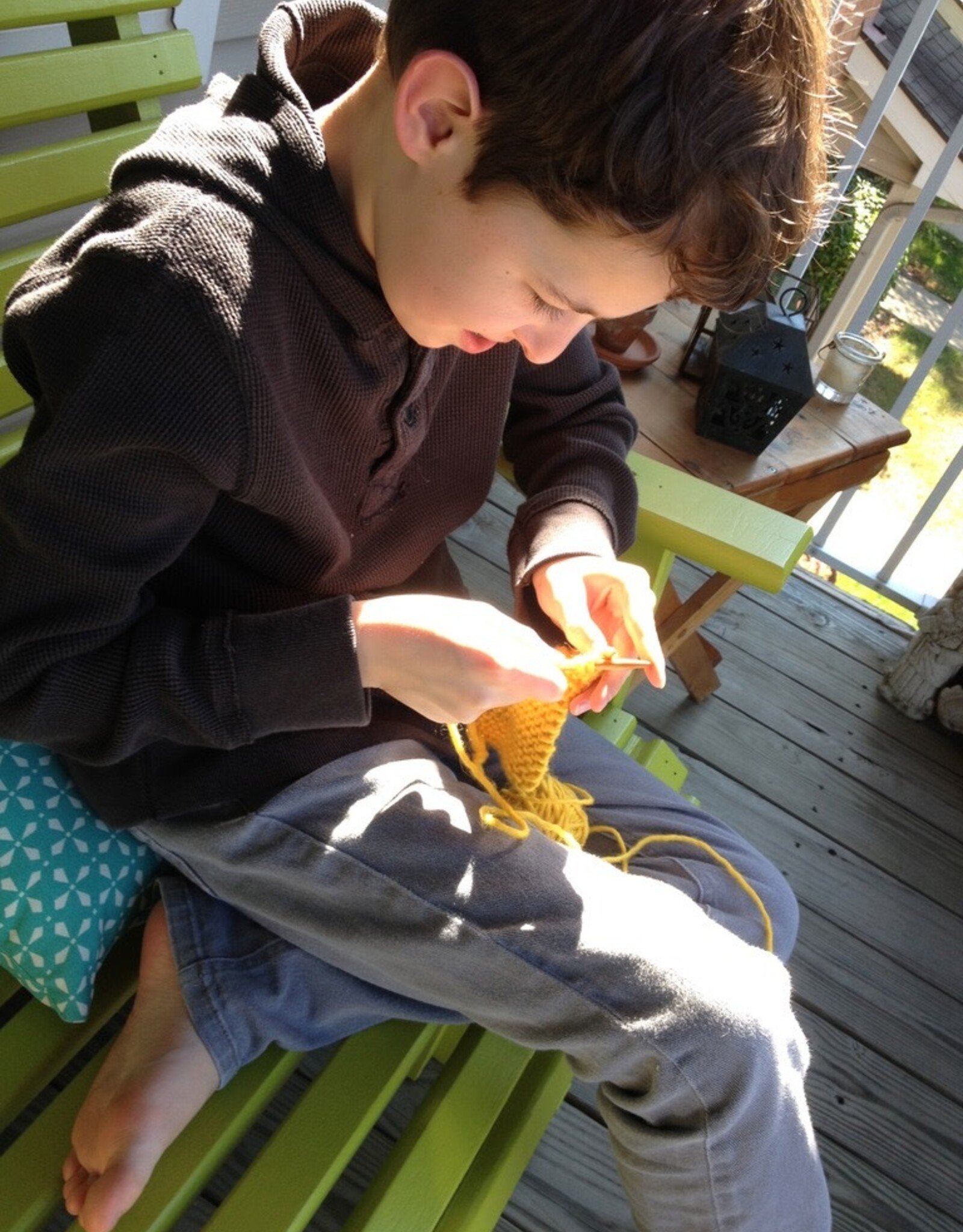 Kid’s Knitting: Level 1 (Beginning)  - Sundays, June 22 & 29, 12:30-2pm