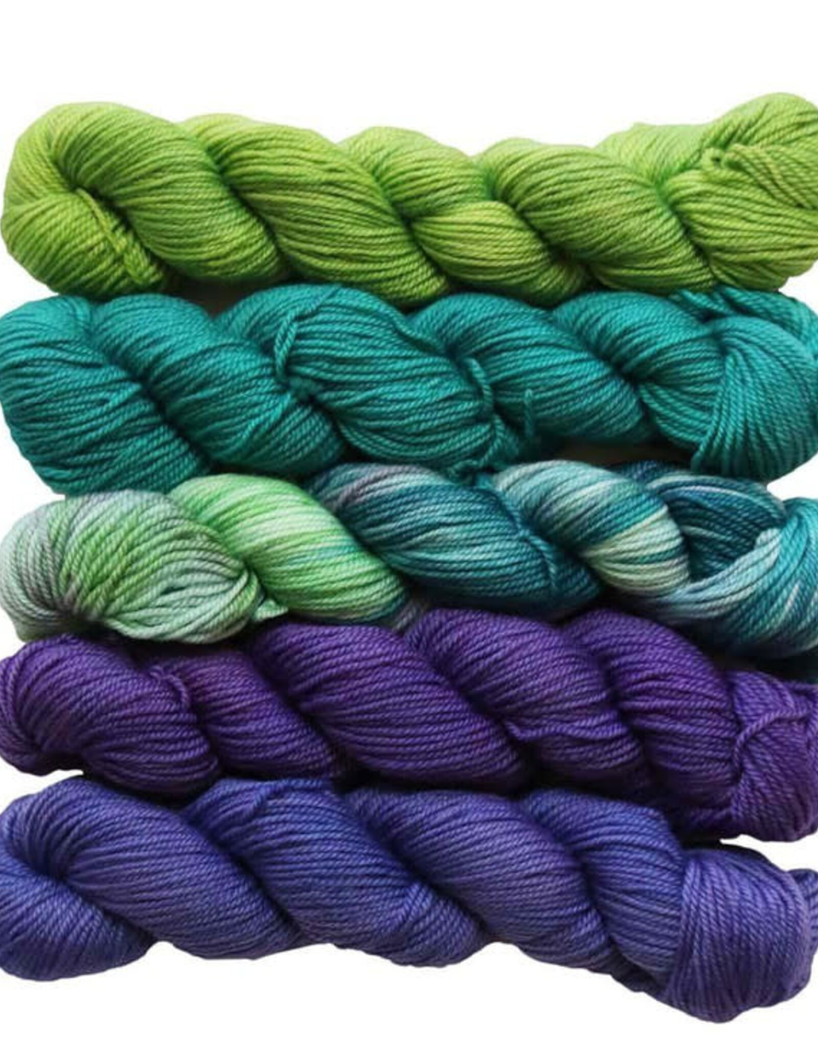 Wonderland Yarn Mad Hatter Mini Skein Packs by Wonderland Yarn