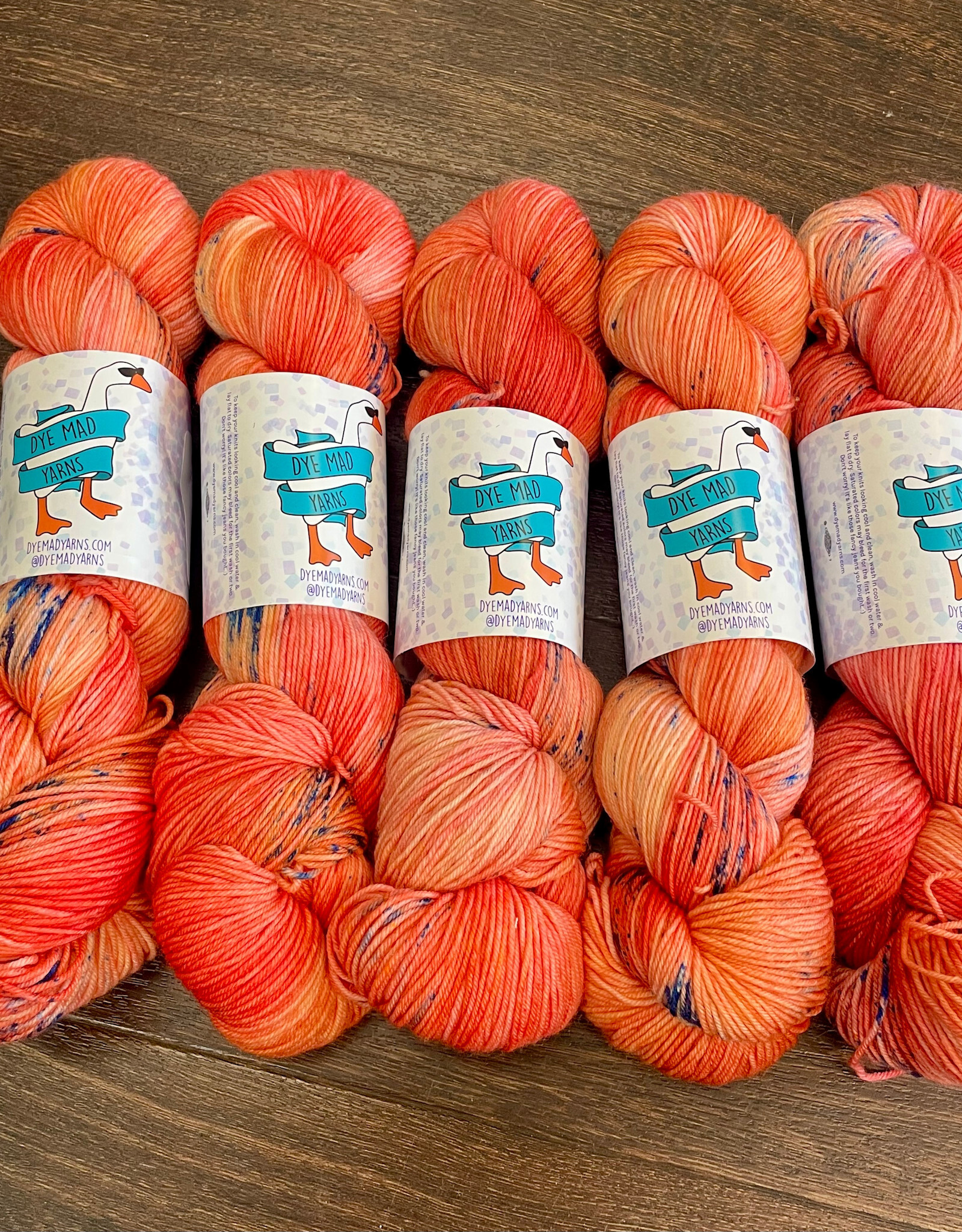 Dye Mad Yarns Chester Sock by Dye Mad: Tarot Series
