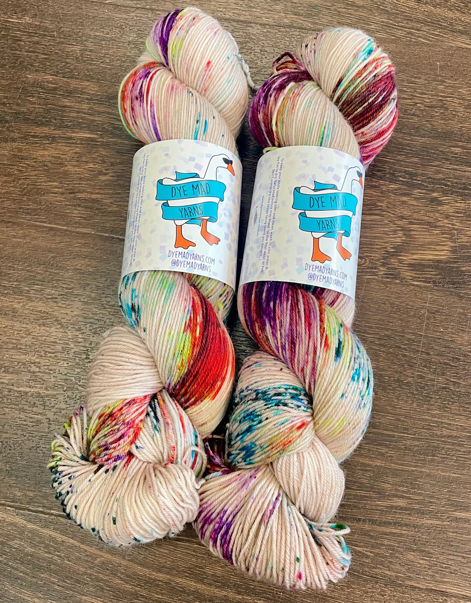 Dye Mad Yarns Chester Sock by Dye Mad Yarns
