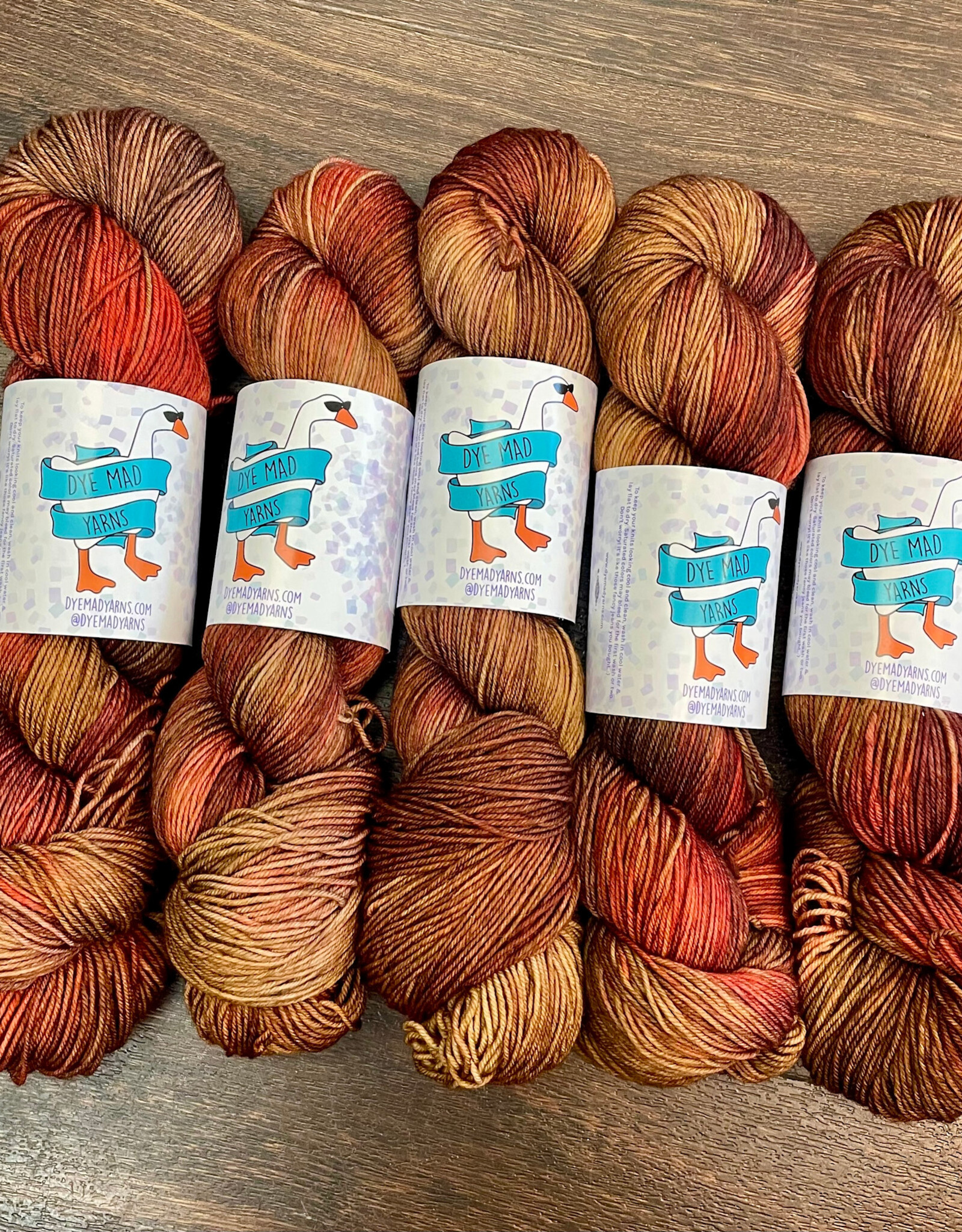 Dye Mad Yarns Chester Sock by Dye Mad: Tarot Series
