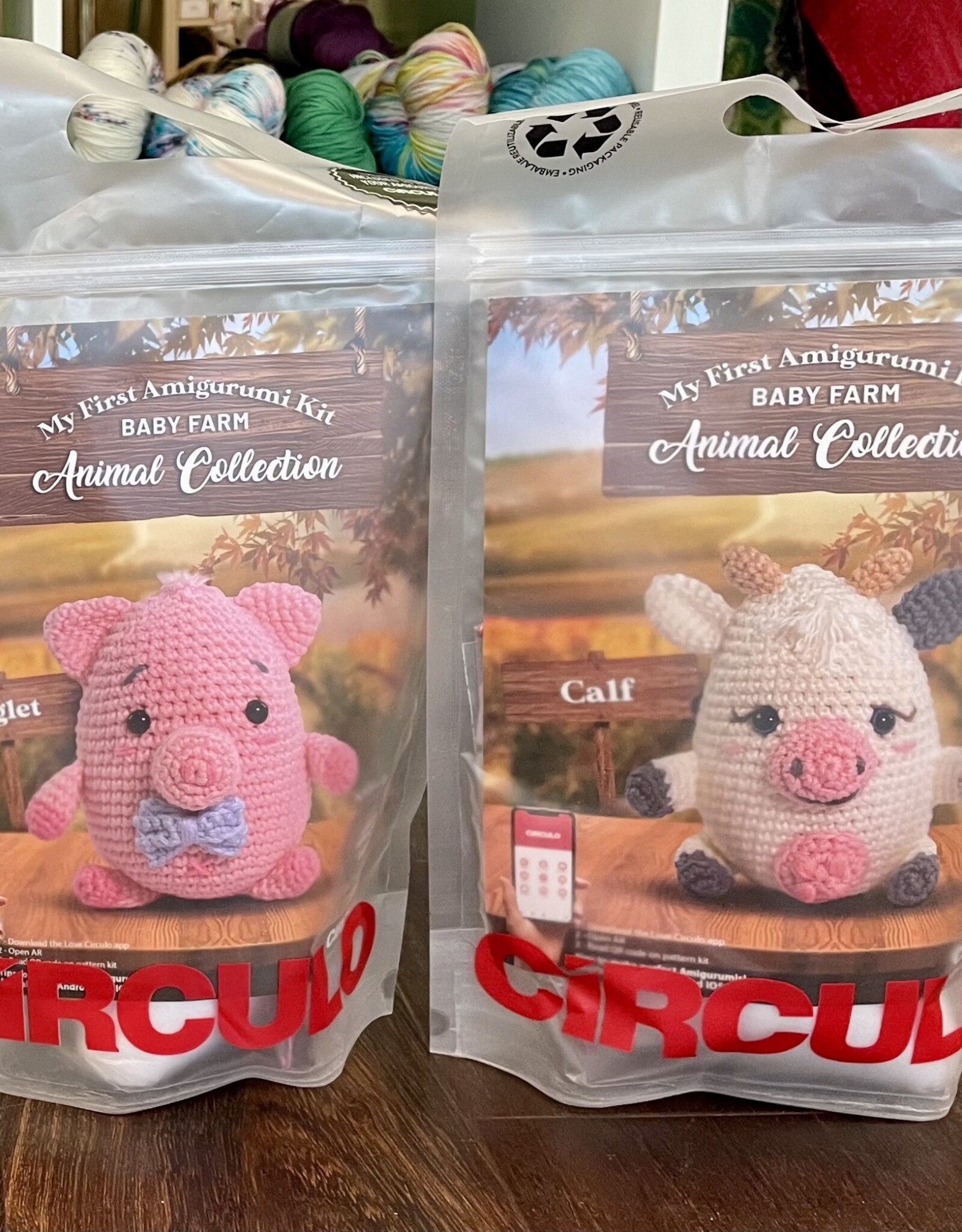 Circulo Baby Farm Animals Amigurumi Kits by Circulo
